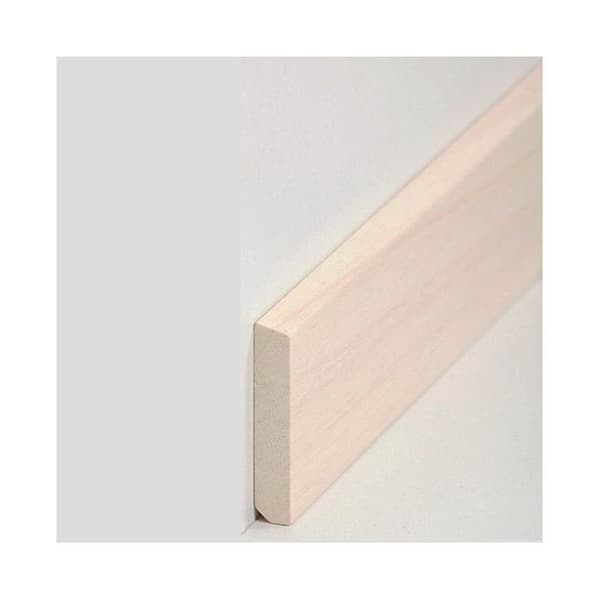 Plint i massivt trä 10 x 58 x 2400 mm abachi av PROVISTON