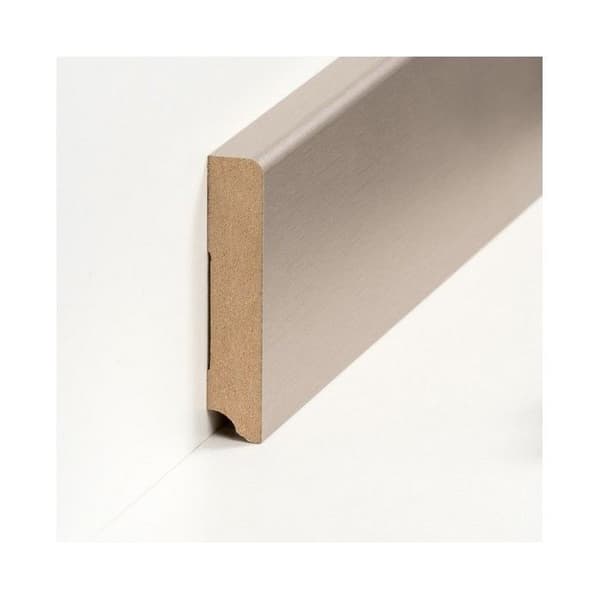 Plint MDF 19 x 96 x 2500 mm kärna MDF filmad Plint Grädde av PROVISTON