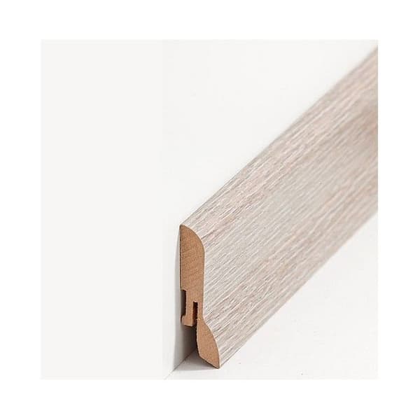 Plint MDF 20 x 60 x 2500 mm kärna MDF filmad Plint by PROVISTON Ek Bergamo