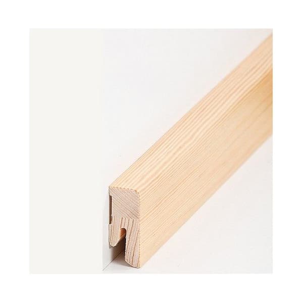 Plinte beklädda med äkta trä 16 x 40 x 2500 mm furu Plinte av PROVISTON