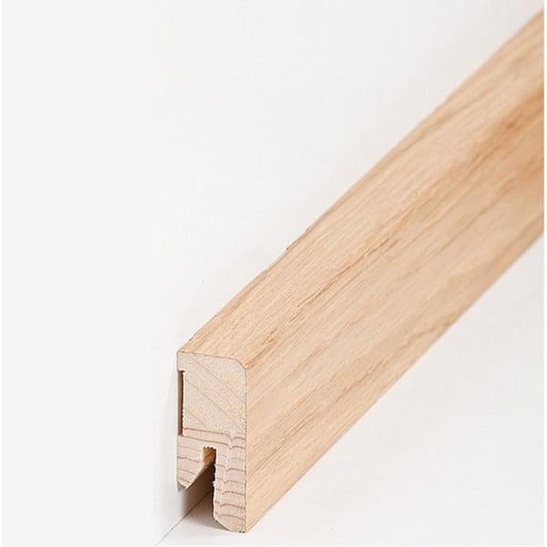 PROVISTON Fanerad träsockel 16 x 40 x 2500 mm Ek 12,5 meter | 5 stycken