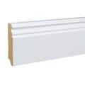 Miniatyrbild 1 av 4: PROVISTON Formgjuten sockel 19 x 80 x 2500 mm Vitbelagd MDF-kärna Klassisk sockel 62,5 meter | 25 stycken