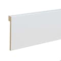 Miniatyrbild 1 av 6: PROVISTON Sockel för kakel nr 735 | 19 x 96 x 2500 mm Vitbelagd MDF-kärna 2,5 meter | 1 st