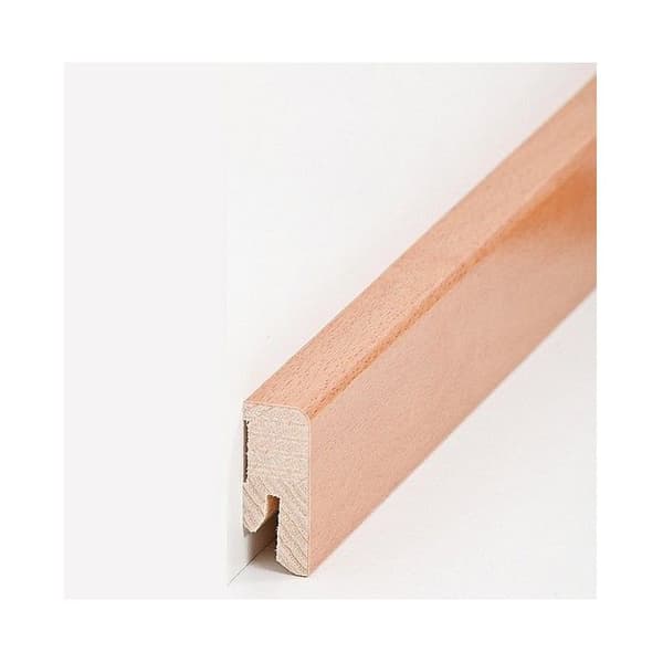 Plint i äkta trä 16 x 40 x 2500 mm bok från PROVISTON