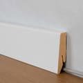 Miniatyrbild 6 av 6: PROVISTON Sockel nr 59 MDF 18 x 58 x 2500 mm vit för att limma, klämma, skruva &amp; spika Belagd MDF-kärna 25 meter | 10 stycken