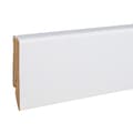 Miniatyrbild 2 av 6: PROVISTON Sockel nr 59 MDF 18 x 58 x 2500 mm vit för att limma, klämma, skruva &amp; spika Belagd MDF-kärna 25 meter | 10 stycken