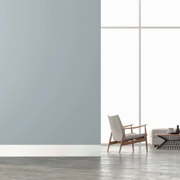 PROVISTON Louis XV-stil Gjuten sockel 16 x 80 x 2400 mm i vitmålat massivt trä