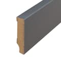Miniatyrbild 3 av 6: PROVISTON Modern Sockellist 13 x 58 x 2400 mm i Medium (MDF) Matt dammgrå belagd