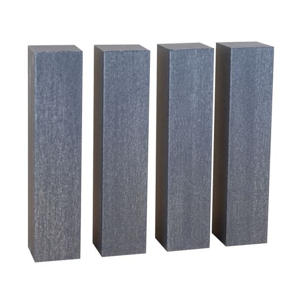 PROVISTON Universalkopplingar för betonglister 22 x 98 mm Inkommande utgående anslutningsset om 4