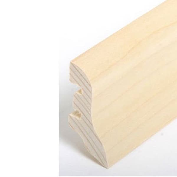 PROVISTON Fanerad träsockel 20 x 40 x 2500 mm lönn 12,5 meter | 5 stycken