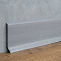 Miniatyrbild 3 av 6: PROVISTON PVC-sockel 12,8 x 60 x 2500 mm grå PVC Tonat styvt skum 25 meter | 10 stycken