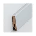 Miniatyrbild 1 av 3: Plint MDF 18 x 58 x 2500 mm Aluminium från PROVISTON