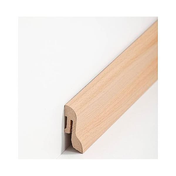 Plinthe MDF 20 x 40 x 2500 mm kärna MDF filmad Plinthe av PROVISTON Ljusbok