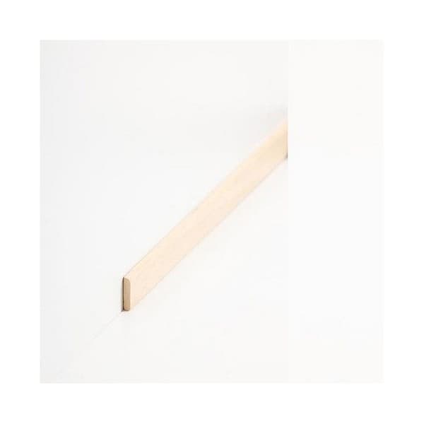 Plinth i massivt trä 4 x 17 x 2000 mm obehandlad abachi Plinth av PROVISTON