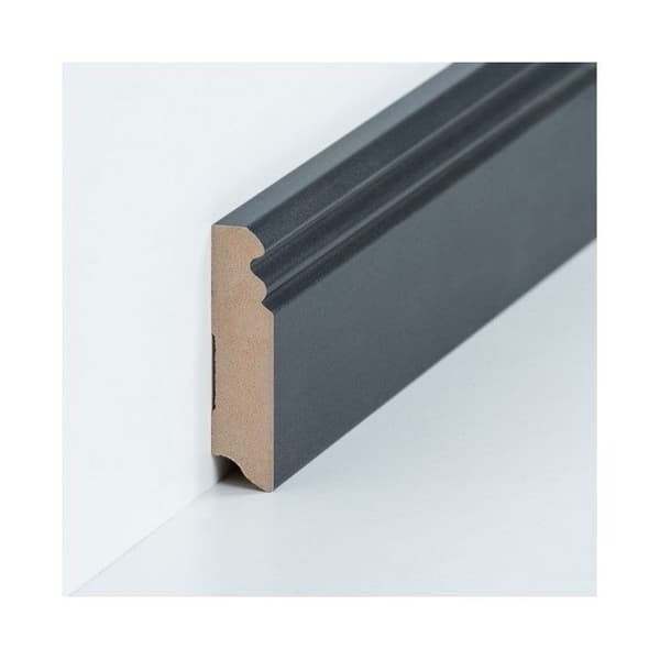 Plinthe Essen MDF 19 x 80 x 2500 mm Acier Plinthe Stil Louis XV av PROVISTON