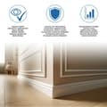 Miniatyrbild 3 av 3: Plint MDF 20 x 40 x 2500 mm kärna MDF filmad Plint av PROVISTON Antik brunt ek