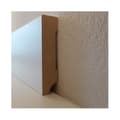 Miniatyrbild 1 av 4: Plint MDF 13 x 58 x 2500 mm kärna MDF foliebelagd Vit plint av PROVISTON