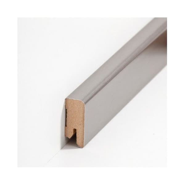 Plint MDF 16 x 40 x 2500 mm silver Plint av PROVISTON