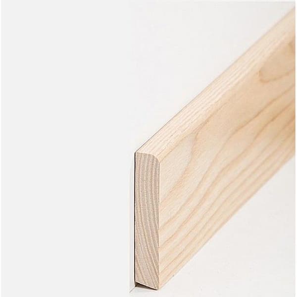PROVISTON Massiv träsockel 13 x 70 x falllängder upp till ca 2500 mm Ask 62,5 meter | 25 stycken