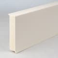 Miniatyrbild 2 av 5: Plint PVC expanderad 12 x 60 x 2500 mm Mjuk läpp färgad i massan av PROVISTON vit
