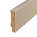 Miniatyrbild 3 av 6: PROVISTON MDF-sockel 13 x 58 x 2400 mm sand för att limma, klämma, skruva &amp; spikbelagd MDF-kärna 12 meter | 5 stycken