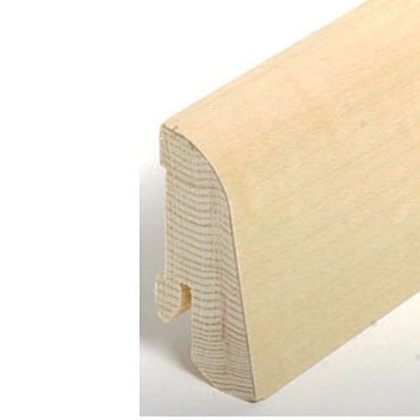 Plinth träplatta äkta 22 x 45 x 2500 mm lönn Plinth av PROVISTON