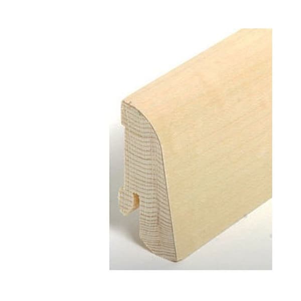Plinth träplatta äkta 22 x 45 x 2500 mm lönn Plinth av PROVISTON