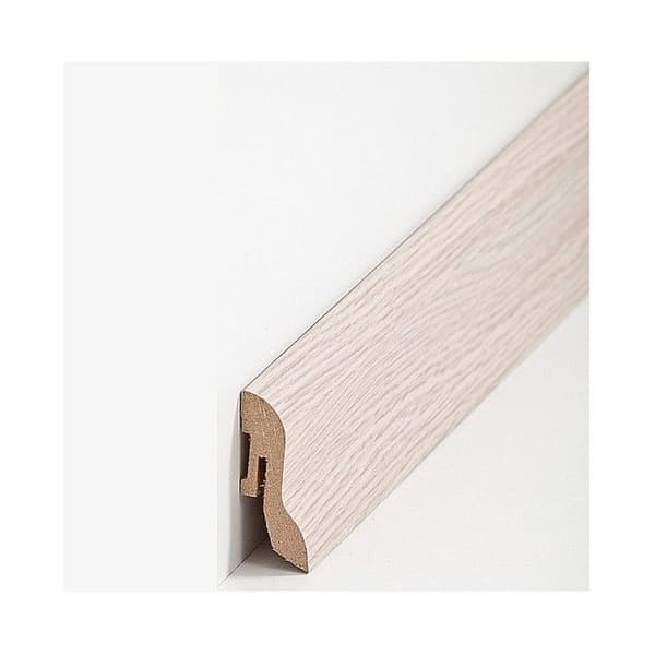 Plint MDF 20 x 40 x 2500 mm Vit ek Profil Berlinskt av PROVISTON