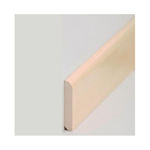 Plinth i massivt trä 10 x 58 x 2400 mm naturlig abachi Plinth av PROVISTON