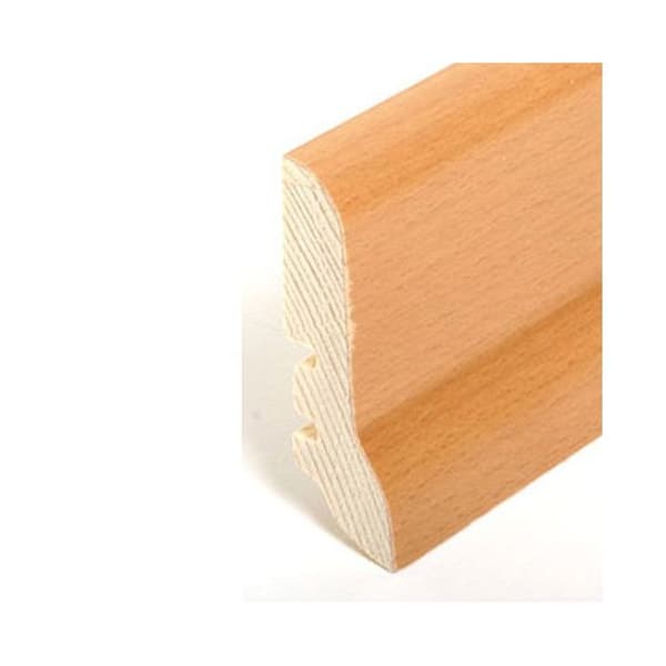 Plint i äkta trä 20 x 60 x 2500 mm bokplint från PROVISTON