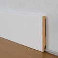 Miniatyrbild 5 av 6: PROVISTON MDF-sockel 13 x 110 x 2500 mm Vit att limma, skruva &amp; spikbelagd MDF-kärna 62,5 meter | 25 stycken