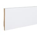 Miniatyrbild 1 av 6: PROVISTON MDF-sockel 13 x 110 x 2500 mm Vit att limma, skruva &amp; spikbelagd MDF-kärna 62,5 meter | 25 stycken