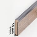 Miniatyrbild 1 av 4: PROVISTON MDF Sockel 13 x 60 x 2500 mm Gråbelagd MDF Sockel för vinylgolv 12,5 meter | 5 stycken