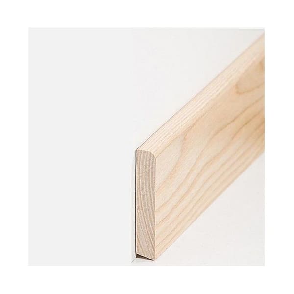 Massivträskåp 13 x 70 x 2500 mm ask Plinth av PROVISTON