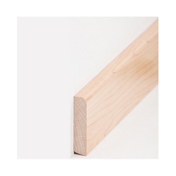 Plint i massiv trä 13 x 58 x 2400 mm lönn Plint av PROVISTON