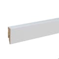 Miniatyrbild 1 av 6: PROVISTON MDF-sockel 15 x 50 x 2400 mm vit för att limma, klämma, skruva &amp; spikbelagd MDF-kärna 60 meter | 25 stycken