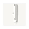 Miniatyrbild 2 av 3: Plint MDF 19 x 96 x 2500 mm MDF belagd Svart plint av PROVISTON
