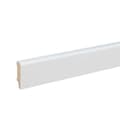 Miniatyrbild 1 av 6: PROVISTON Fanerad träsockel 12 x 40 x 2400 mm Vit Massivt fanerat trä 60 meter | 25 stycken