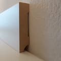 Miniatyrbild 1 av 3: PROVISTON MDF-sockel 13 x 58 x 2500 mm Vit att limma, skruva &amp; spikbelagd MDF-kärna 25 meter | 10 stycken