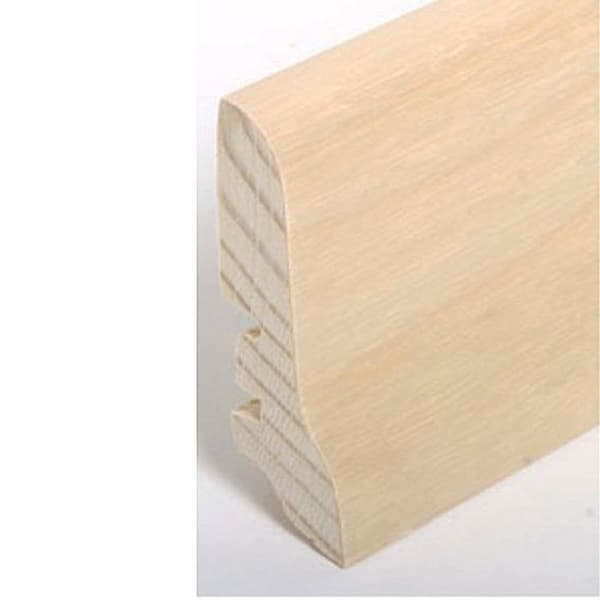 PROVISTON Fanerad träsockel 20 x 60 x 2500 mm Björk 25 meter | 10 stycken