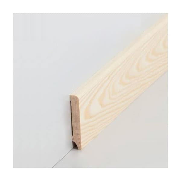 Plinthe Zeven massivt trä 10 till 19 x 60 till 80 x 2500 mm furu från PROVISTON