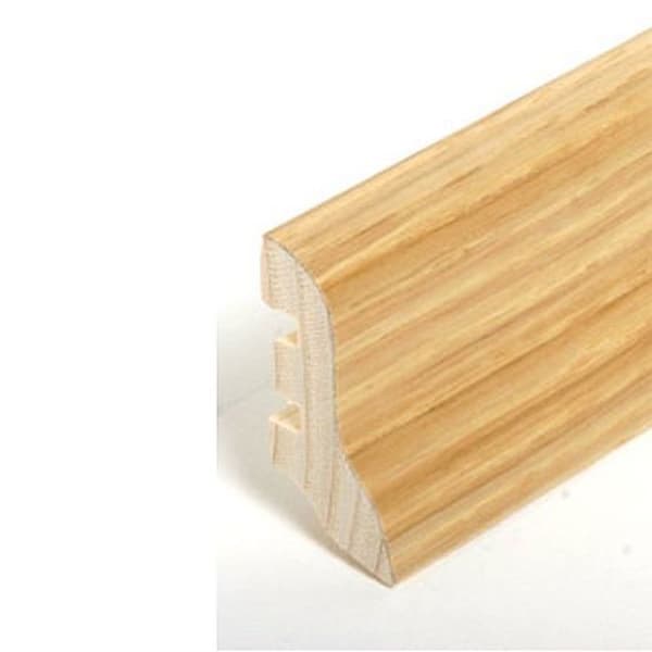 PROVISTON Fanerad träsockel 20 x 40 x 2500 mm Ek 25 meter | 10 stycken