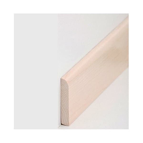 Plint i massivt trä 10 x 58 x 2400 mm lönn Plint av PROVISTON
