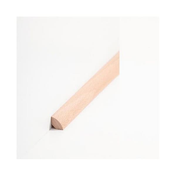 "Plint kvart av barre Bern massiv trä 14 x 14 x 2500 mm plint i bok från PROVISTON"