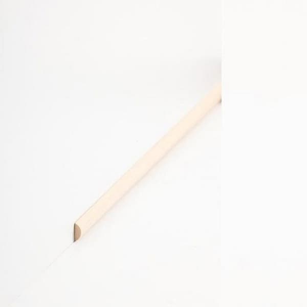 PROVISTON Massiv träsockel 4 x 12 x 2000 mm Abachi att limma, skruva &amp; spik 50 meter | 25 stycken