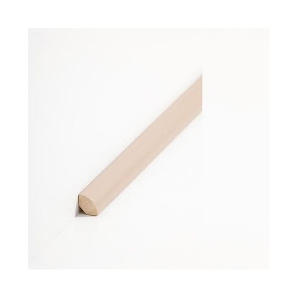 Kvart av rundmassivträ 14 x 14 x 2000 mm Beige Sockel av PROVISTON