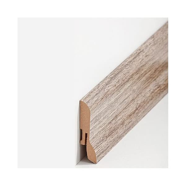 Plint München MDF 20 x 60 x 2500 mm rustik valnöt från PROVISTON