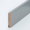 Miniatyrbild 1 av 2: PROVISTON MDF-sockel 16 x 80 x 2500 mm silver att limma, skruva &amp; spikbelagd MDF-kärna 25 meter | 10 stycken