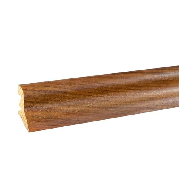 PROVISTON Fanerad träsockel 20 x 40 x 2500 mm valnöt 25 meter | 10 stycken