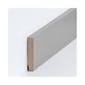 Miniatyrbild 1 av 3: Plint MDF 16 x 80 x 2500 mm kärna MDF filmad Plint Kräm by PROVISTON